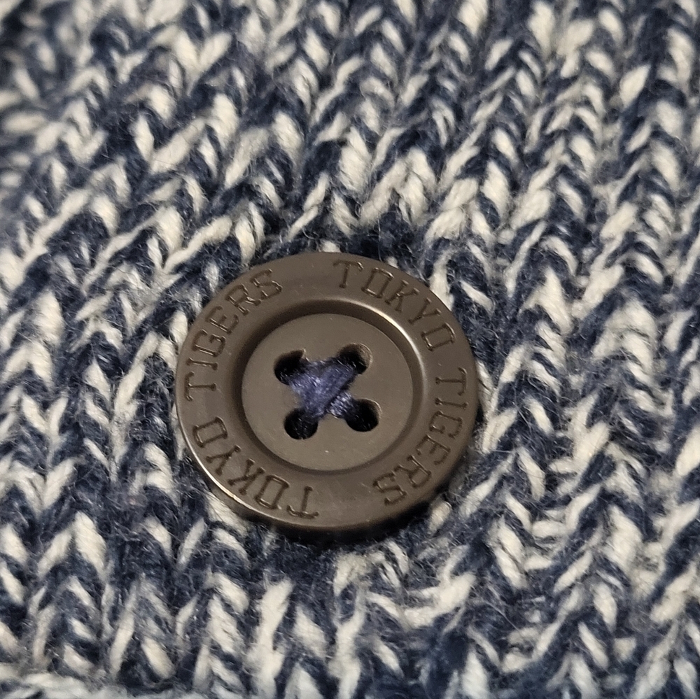 Tokyo Tigers Women’s S Heavy Knit Wool Blend Sweater Union Made Long Sleeve C27 - Picture 3 of 7